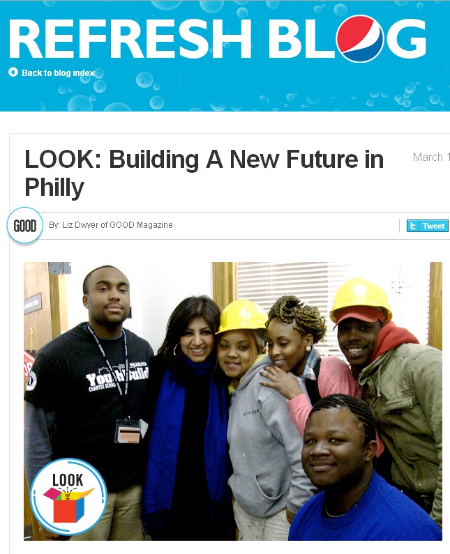 Pepsi Refresh Blog: Building a New Future in Philly